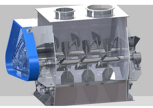 双轴桨叶式混合机 高效混合设备的原理、优势与应用