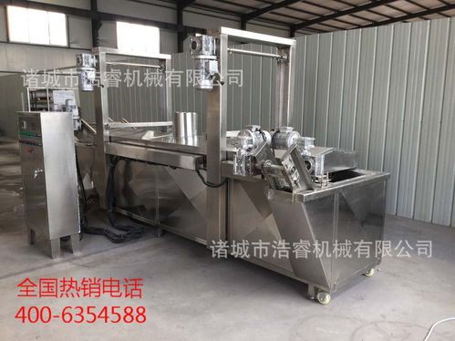 全自动锅巴油炸机 电加热油水混合自动排渣食品设备的革新